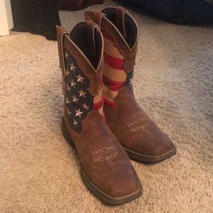 Cowboy cowgirl brown Durango boots